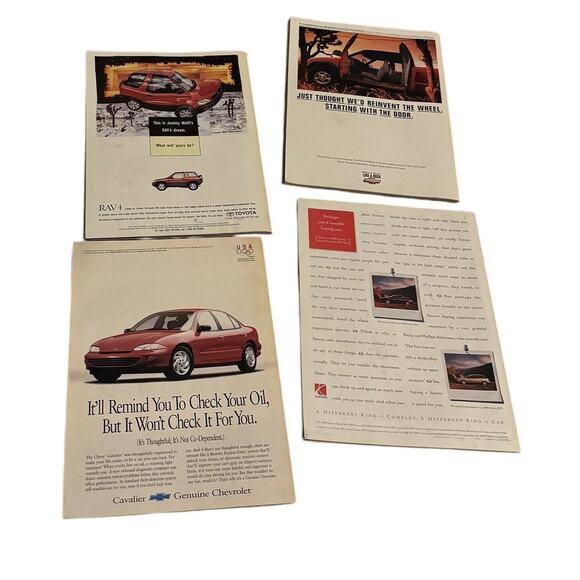 Car and Driver Magazine VTG 1996 February May June July Corvette Cobra Lexus - Picture 2 of 9